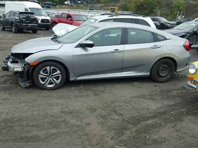 19XFC2F50HE217681 - 2017 HONDA CIVIC SILVER photo 9