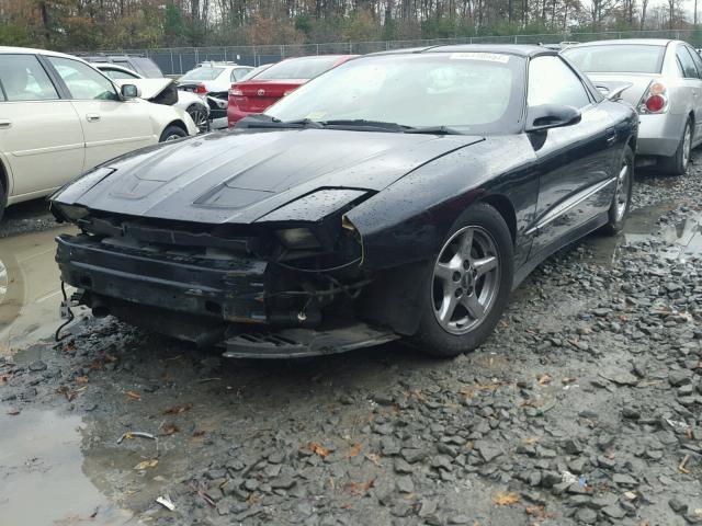 2G2FV22P2V2230408 - 1997 PONTIAC FIREBIRD BLACK photo 2