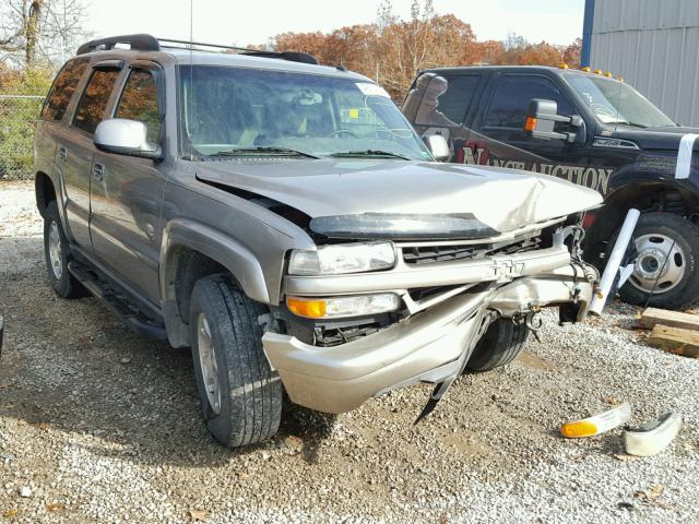 1GNEK13Z23R139084 - 2003 CHEVROLET TAHOE K150 GRAY photo 1