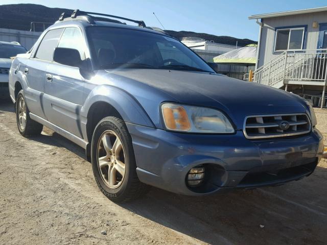 4S4BT62C267104849 - 2006 SUBARU BAJA SPORT TEAL photo 1