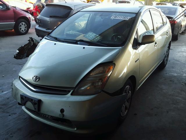 JTDKB20U377674663 - 2007 TOYOTA PRIUS GREEN photo 2