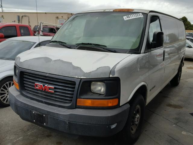 1GTGG29U061116412 - 2006 GMC SAVANA G25 WHITE photo 2