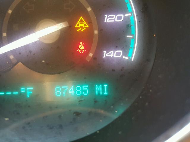 1G1ZA5E18BF110418 - 2011 CHEVROLET MALIBU LS Qızıl foto 8