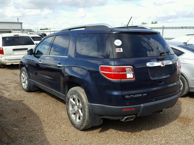 5GZER23758J117884 - 2008 SATURN OUTLOOK XR ლურჯი ფოტო 3