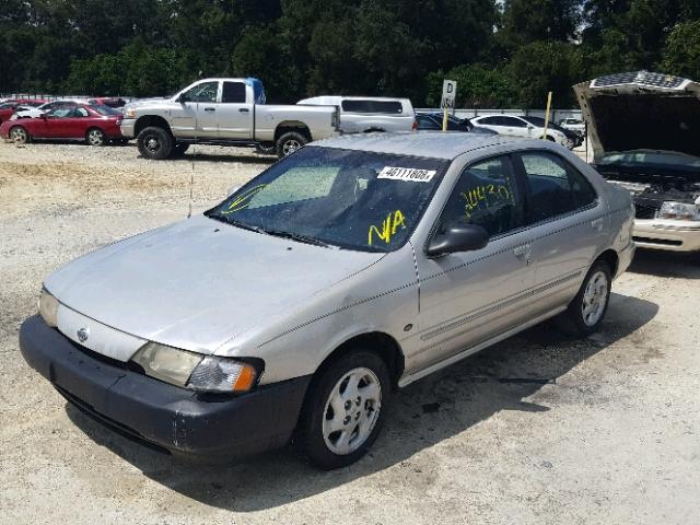 3N1AB41D4XL071029 - 1999 NISSAN SENTRA BAS SILVER photo 2