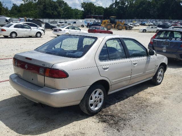 3N1AB41D4XL071029 - 1999 NISSAN SENTRA BAS SILVER photo 4