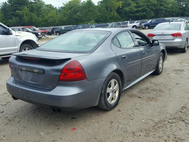 2G2WS522851209552 - 2005 PONTIAC GRAND PRIX GRAY photo 4