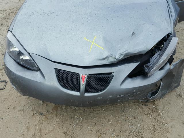 2G2WS522851209552 - 2005 PONTIAC GRAND PRIX GRAY photo 7