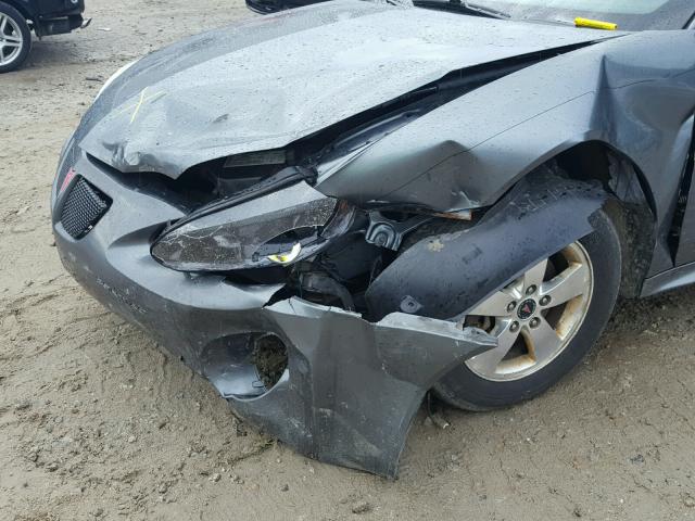 2G2WS522851209552 - 2005 PONTIAC GRAND PRIX GRAY photo 9