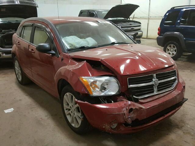 1B3CB5HA6AD584370 - 2010 DODGE CALIBER HE MAROON photo 1