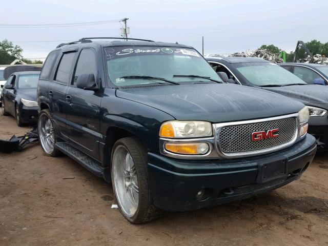 1GKEK63U32J245555 - 2002 GMC DENALI GREEN photo 1