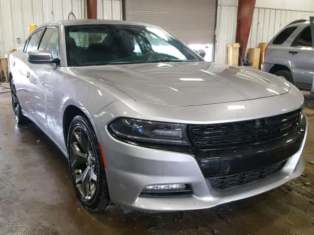 2C3CDXHGXFH863344 - 2015 DODGE CHARGER SX GRAY photo 1