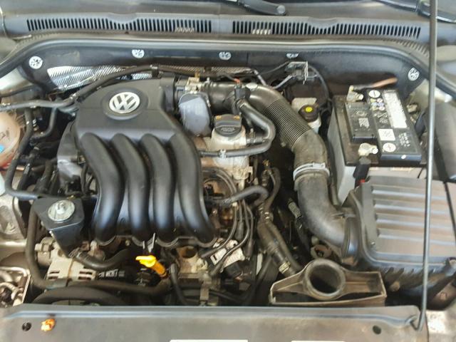 3VW1K7AJ8DM222042 - 2013 VOLKSWAGEN JETTA BASE SILVER photo 7