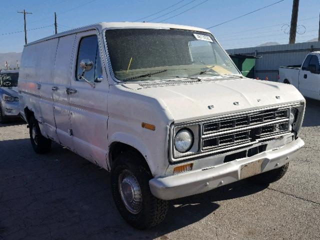 E1484HHBJ9567 - 1978 FORD VAN WHITE photo 1