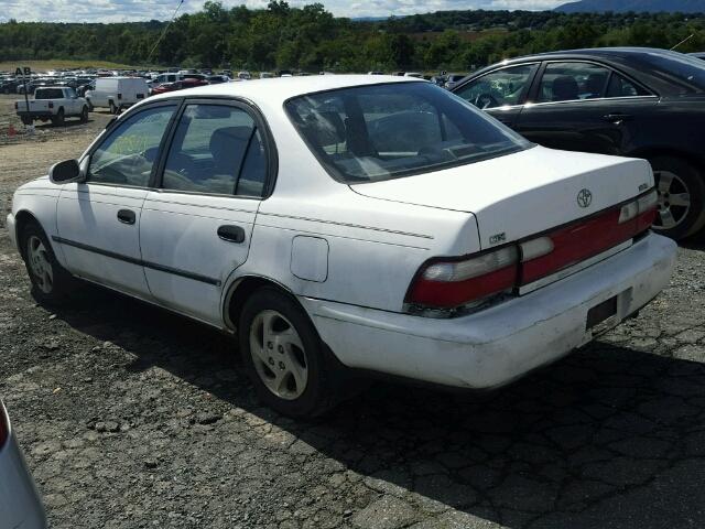 2T1BB02E0TC143505 - 1996 TOYOTA COROLLA DX WHITE photo 3