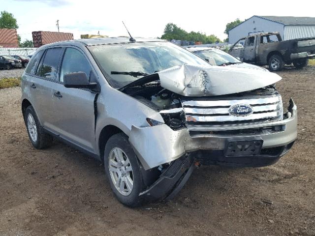 2FMDK36C38BA41064 - 2008 FORD EDGE SE GRAY photo 1