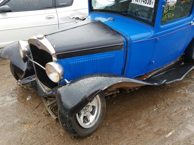 2M1204 - 1930 FORD A BLUE photo 9