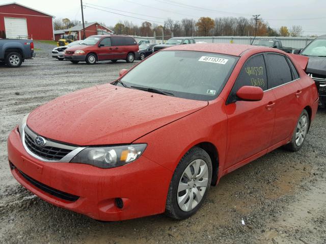 JF1GE616X9H515243 - 2009 SUBARU IMPREZA 2. RED photo 2