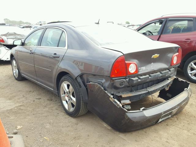 1G1ZD5EB2A4150553 - 2010 CHEVROLET MALIBU 2LT GRAY photo 3