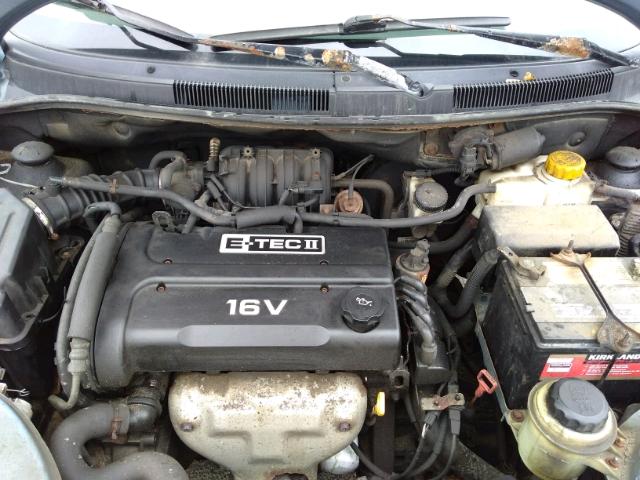 KL1TD69656B544123 - 2006 CHEVROLET AVEO BASE Көк фото 7