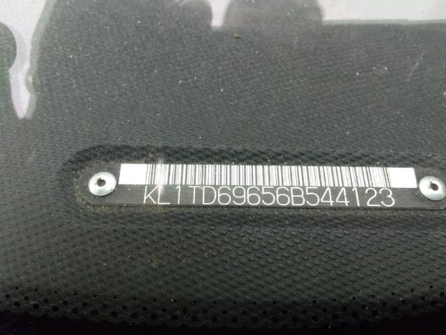 KL1TD69656B544123 - 2006 CHEVROLET AVEO BASE Көк фото 9