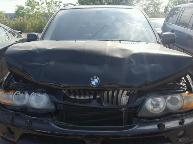 5UXFB53536LV21387 - 2006 BMW X5 4.4I BLACK photo 7