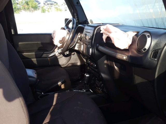 1C4AJWAG4DL599988 - 2013 JEEP WRANGLER S BLACK photo 5