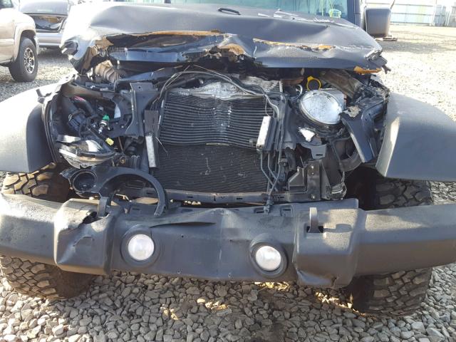 1C4AJWAG4DL599988 - 2013 JEEP WRANGLER S BLACK photo 9