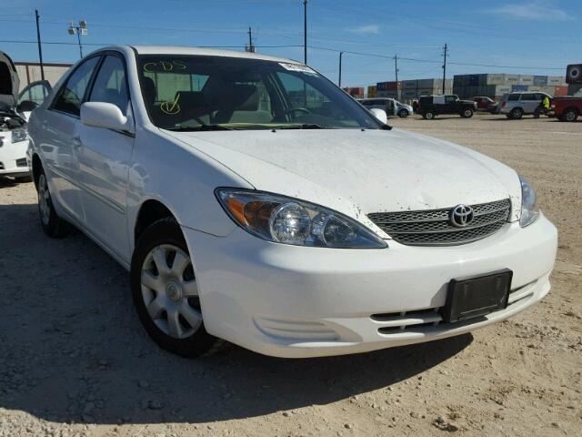 4T1BE32K74U358362 - 2004 TOYOTA CAMRY LE WHITE photo 1