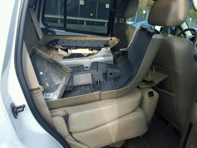 1FMEU74E37UA62399 - 2007 FORD EXPLORER E WHITE photo 6