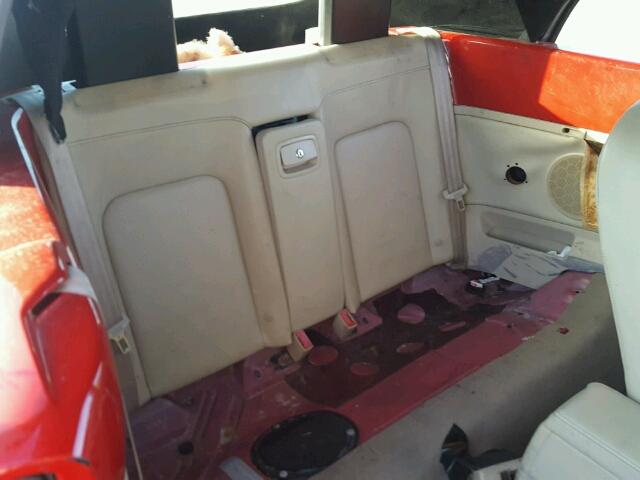 3VWCM31Y75M364571 - 2005 VOLKSWAGEN NEW BEETLE Qırmızı foto 6