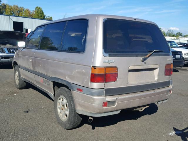 JM3LV5230R0609306 - 1994 MAZDA MPV WAGON BROWN photo 3