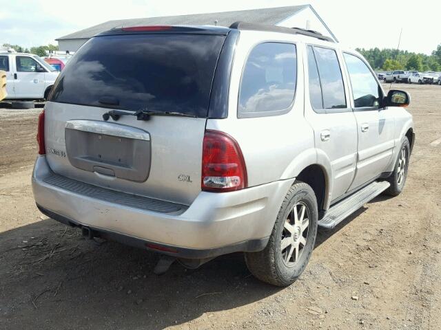 5GAET13P842368465 - 2004 BUICK RAINIER CX SILVER photo 4