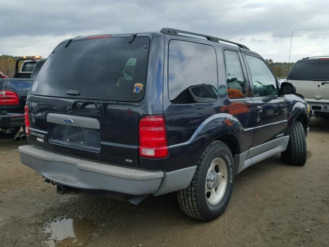 1FMCU70E31UA51598 - 2001 FORD EXPLORER S BLUE photo 4