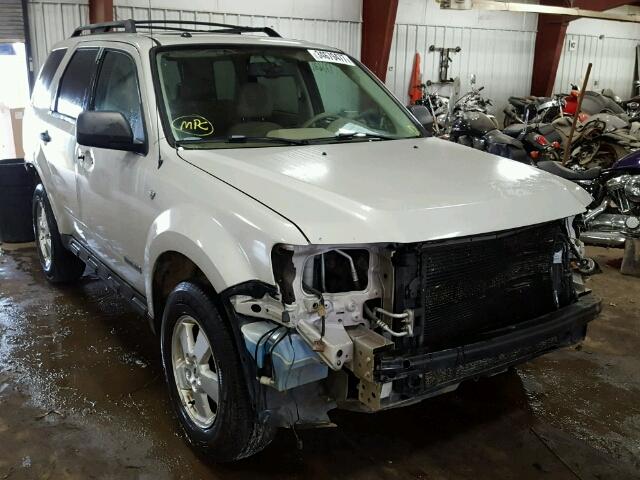 1FMCU03118KA02731 - 2008 FORD ESCAPE CREAM photo 1