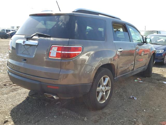 5GZER33707J135147 - 2007 SATURN OUTLOOK SP ყავისფერი ფოტო 4