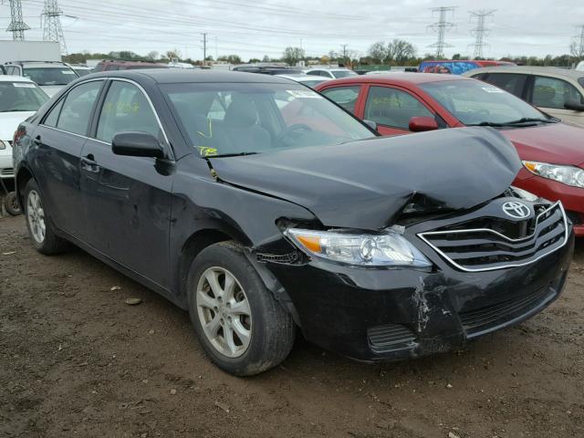 4T4BF3EK3BR215243 - 2011 TOYOTA CAMRY BASE BLACK photo 1