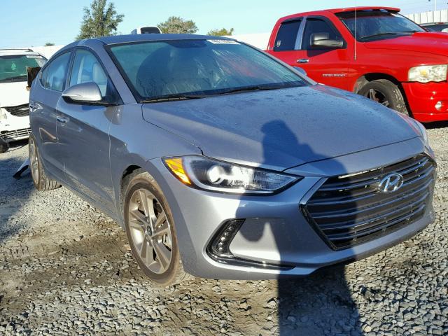 5NPD84LF3HH028651 - 2017 HYUNDAI ELANTRA SE SILVER photo 1