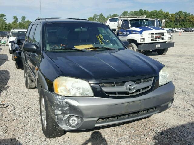 4F2YU09172KM22261 - 2002 MAZDA TRIBUTE LX BLACK photo 1