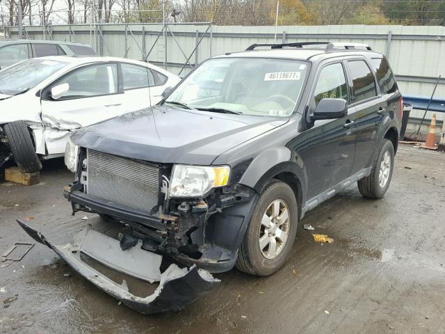 1FMCU9EG4BKB40941 - 2011 FORD ESCAPE LIM BLACK photo 2