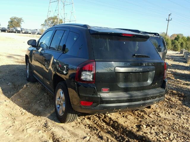 1C4NJCBA8ED796927 - 2014 JEEP COMPASS SP BLACK photo 3