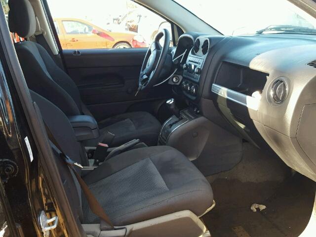 1C4NJCBA8ED796927 - 2014 JEEP COMPASS SP BLACK photo 5