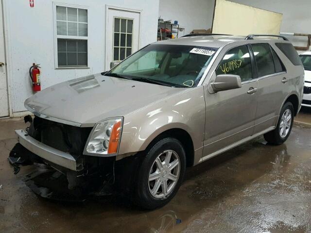 1GYDE637340134550 - 2004 CADILLAC SRX BROWN photo 2