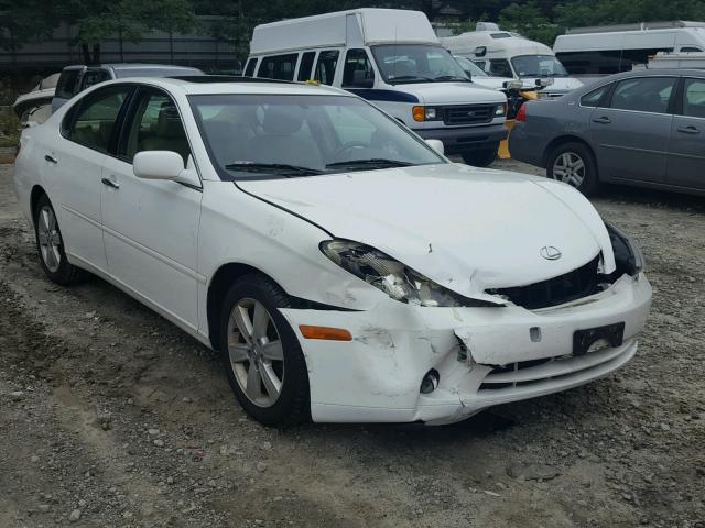 JTHBA30G955104743 - 2005 LEXUS ES 330 WHITE photo 1