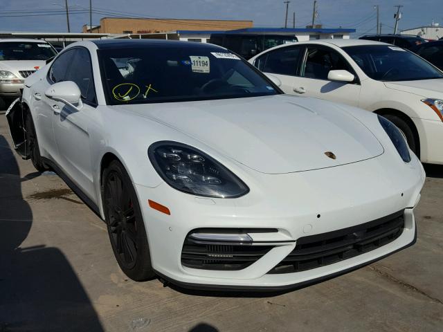 WP0AF2A76JL141391 - 2018 PORSCHE PANAMERA T WHITE photo 1