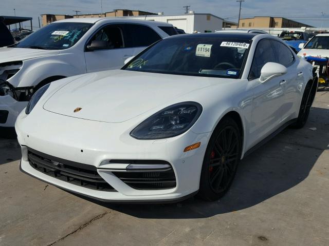 WP0AF2A76JL141391 - 2018 PORSCHE PANAMERA T WHITE photo 2