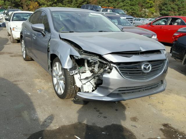 JM1GJ1T63E1153121 - 2014 MAZDA 6 TOURING SILVER photo 1