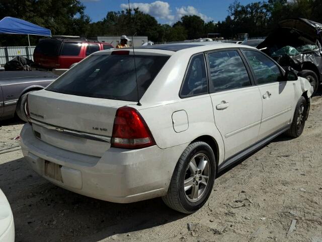 1G1ZT62845F193626 - 2005 CHEVROLET MALIBU WHITE photo 4