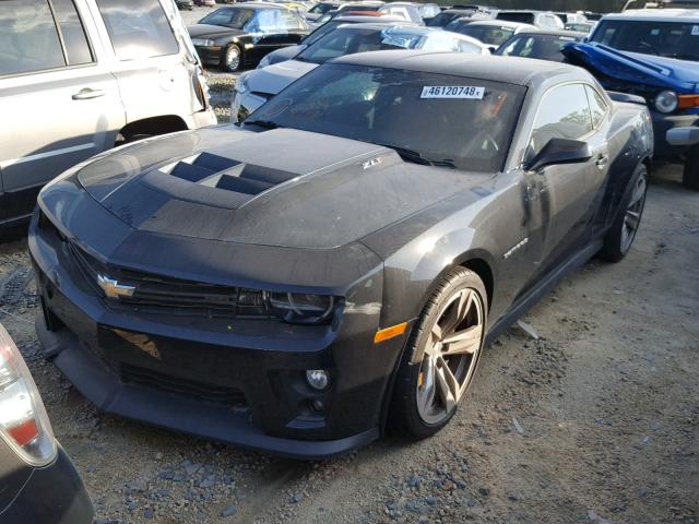 2G1FM1EP1F9801831 - 2015 CHEVROLET CAMARO ZL1 黑色 照片 2