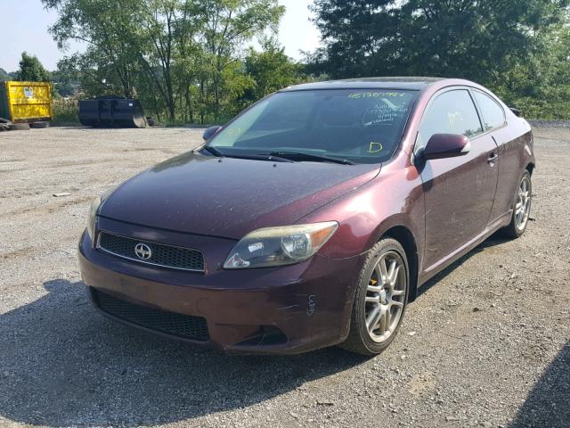 JTKDE177260098493 - 2006 TOYOTA SCION TC 勃艮第红 照片 2